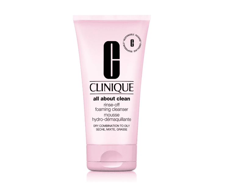 Clinique All About Clean Rinse-Off Foaming Cleanser Mousse , 5 fl oz/150 mL