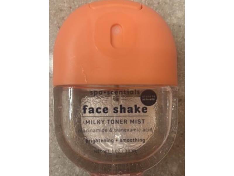 Spa.Scentials Face Shake Milky Toner Mist, 1 oz/30 mL