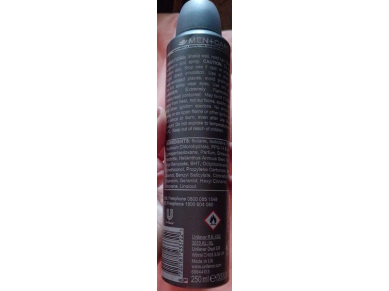 Dove Men + Care Odour Defence Anti-Perspirant, 250 mL