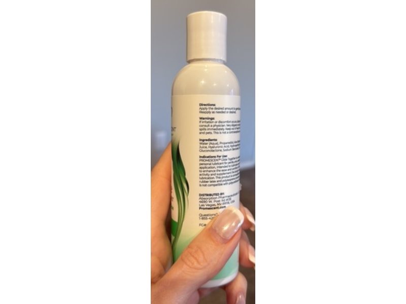Promescent Glide Together Lubricant, Organic Aloe, 4 fl oz/118 mL