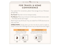 Babo Botanicals Shampoo Bar, Travel Case & Shower Tray, 3.5 oz/100 g - Image 3