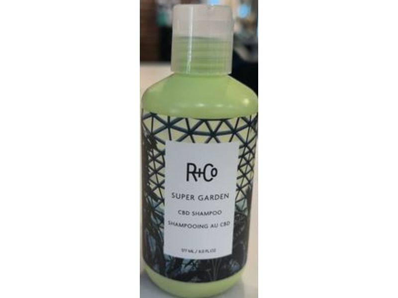 R+Co Super Garden CBD Shampoo, 6 fl oz/177 mL
