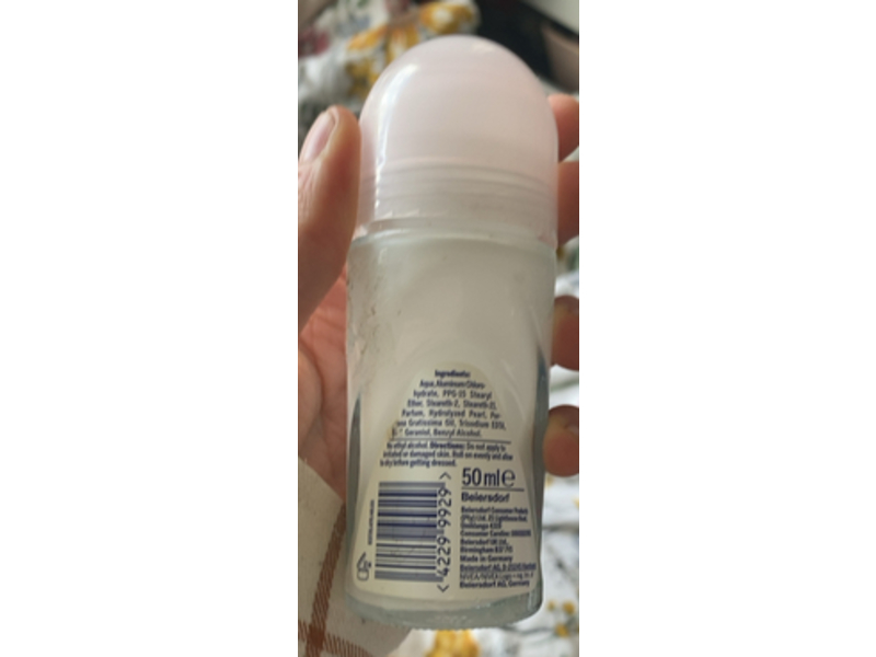 Nivea Antiperspirant, Pearl & Beauty, 50 mL