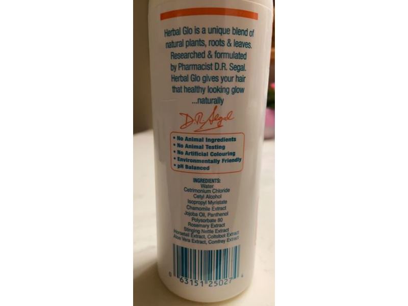 Herbal Glo Sensitive Hair & Scalp Conditioner, 8 fl oz/250 mL