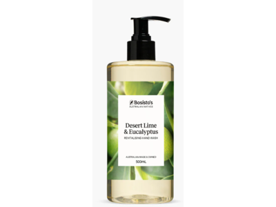 Bosisto's Revitalising Hand Wash, Desert Lime & Eucalyptus, 500 mL