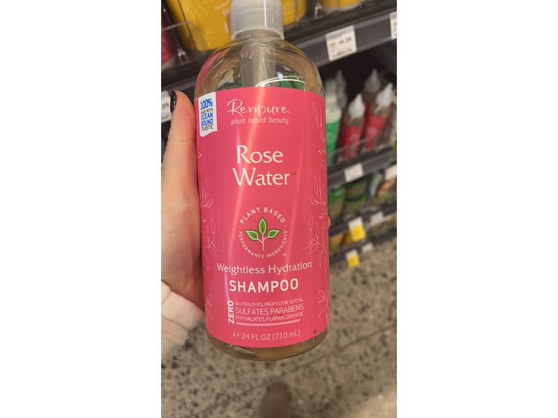 Renpure Radiant Shine Shampoo, Pink Grapefruit Peony, 24 fl oz/710 mL