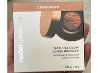 Nude By Nature Natural Glow Loose Bronzer, 01 Bondi Bronze, 0.35 oz/10 g - thumbnail 2