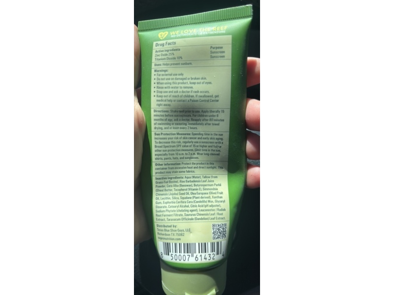 Sages Of The Ages Mineral Sunscreen, SPF 50, Aloe, 3.4 fl oz/100 mL