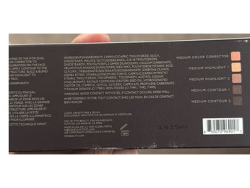 m.ph Underpainting Face Palette, Medium, 0.42 oz/12 g