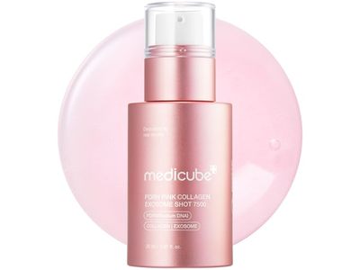 Medicube PDRN Pink Collagen Exosome Shot Serum, 7500, 1.01 fl oz/30 mL