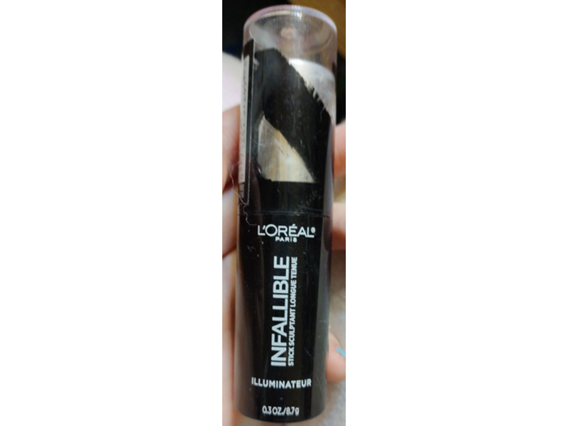 L'Oreal Infallible Stick Sculptant Illuminateur, Gold is Cold, 0.3 oz/8.7 g