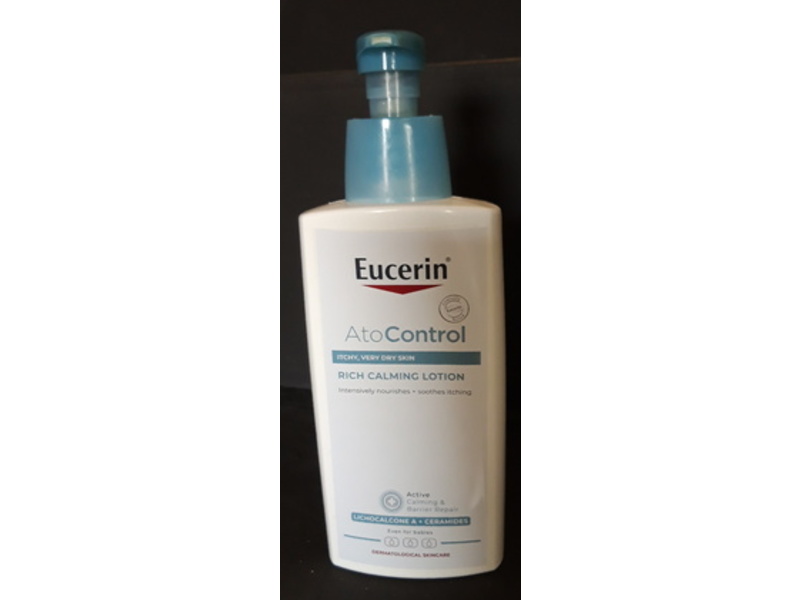 Eucerin AtoControl Rich Calming Lotion, Licochalcone A + Ceramides, 400 mL