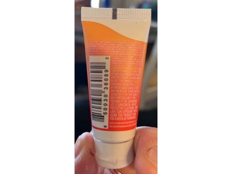 Lume Whole Body Deodorant, Mini Invisible Cream, Clean Tangerine, 0.5 oz/14 g