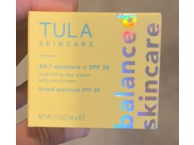 Tula Skincare Balanced Skincare Hydrating Day Sunscreen Cream, SPF 30, 1.5 oz/44 g