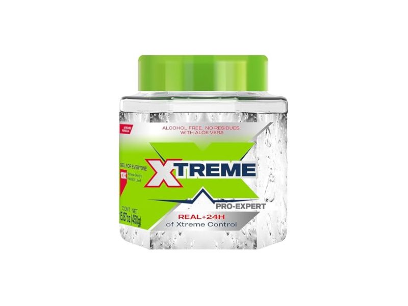Xtreme Pro-Expert Styling Gel, Aloe Vera, 15.87 oz/450 g