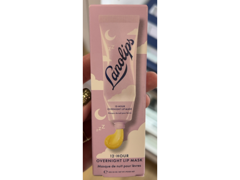 Lanolips Overnight Lip Mask, 0.52 oz/15 g