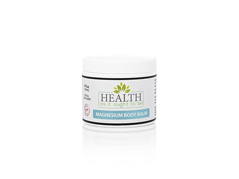Health As It Ought To Be Magnesium Body Balm, 4 fl oz/118 mL