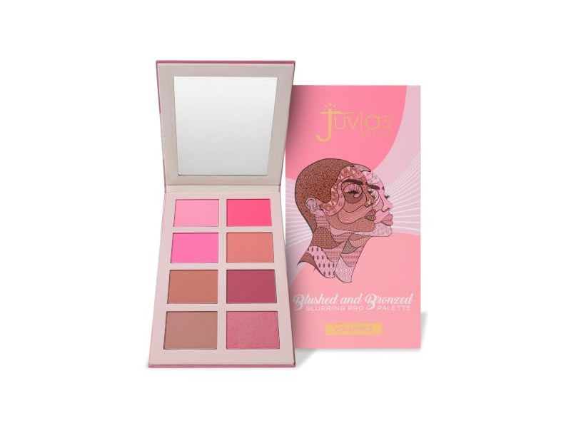 Juvia’s Place Blushed & Bronzed Blurring Pro Palette, Volume 2, 1.08 oz/30.6 g