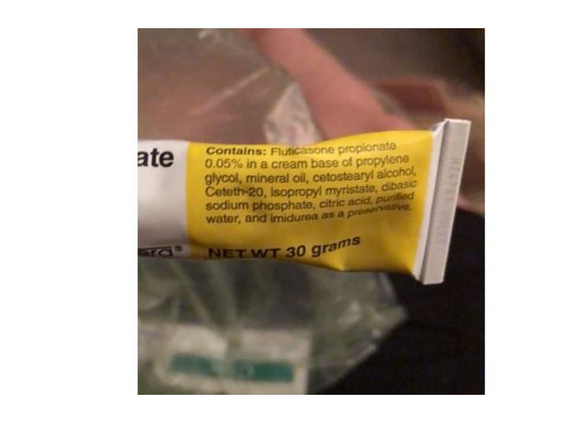 Fluticasone Propionate Cream USP, 0.05%, 30 g, Fougera (RX)
