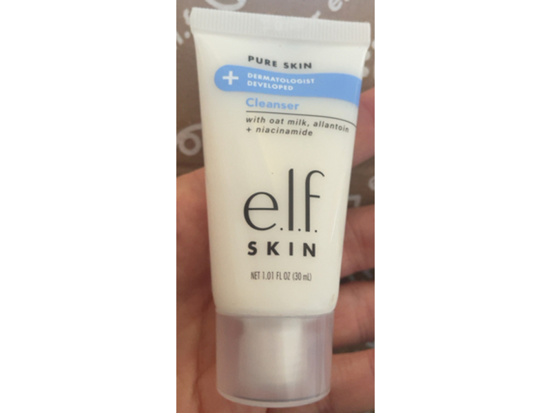 E.L.F. Pure Skin Cleanser Mini, 1.01 fl oz/30 mL