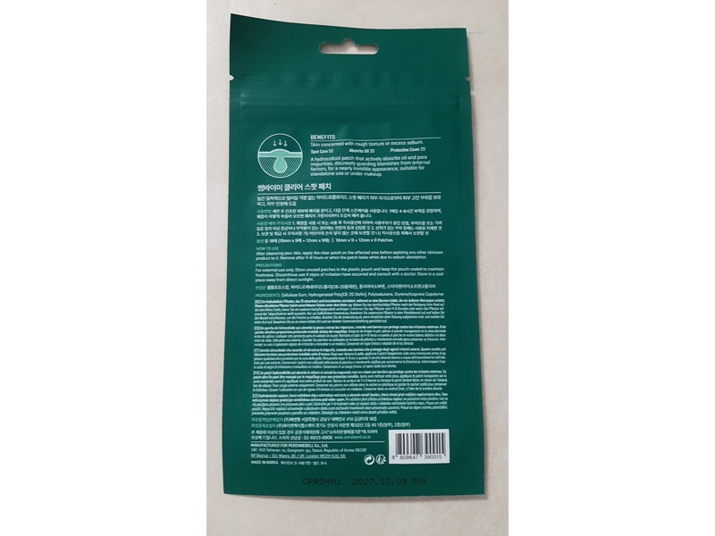 SOME BY MI 30 Days Miracle Clear Spot Patch - Pack of 1, 18 Counts e (10mm 9Counts, 12mm 9Counts) - Hydrocolloid Acne, Zit and Pimple Patches