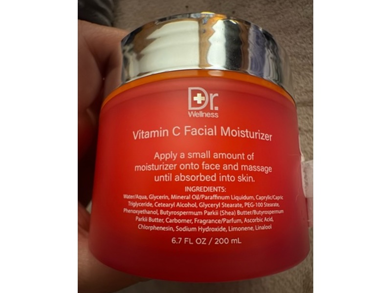 Dr.Wellness Vitamin C Facial Moisturizier, 6.7 fl oz/200 mL