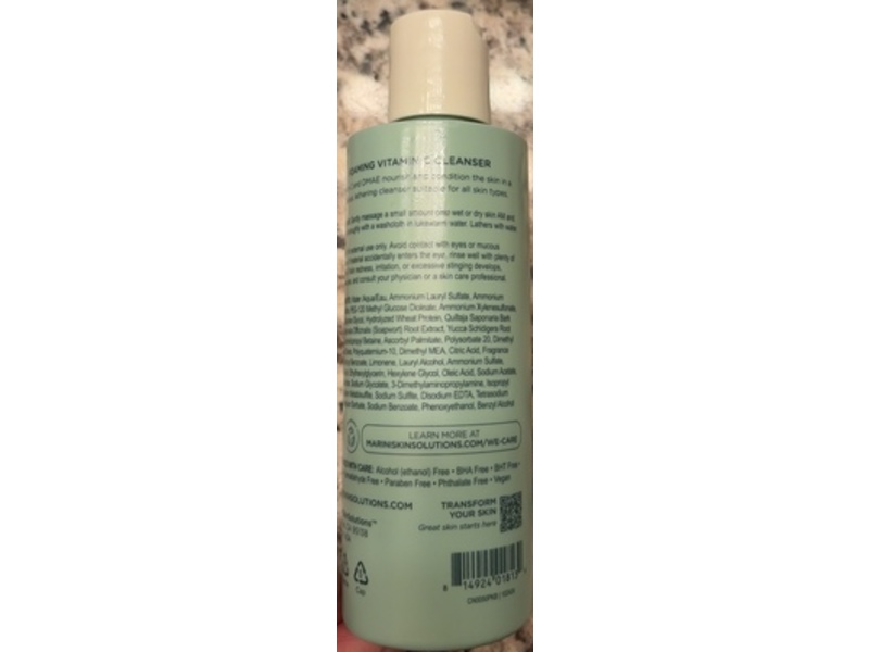 Marini SkinSolutions C-ESTA Cleansing Gel, 6 fl oz/178 mL