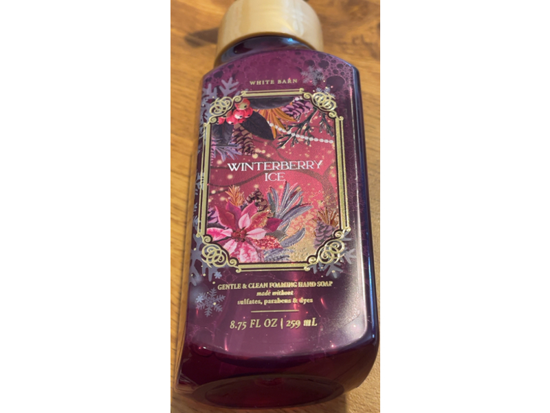 White Barn Gentle & Clean Foaming Hand Soap, Winterberry Ice, 8.75 fl oz/259 mL