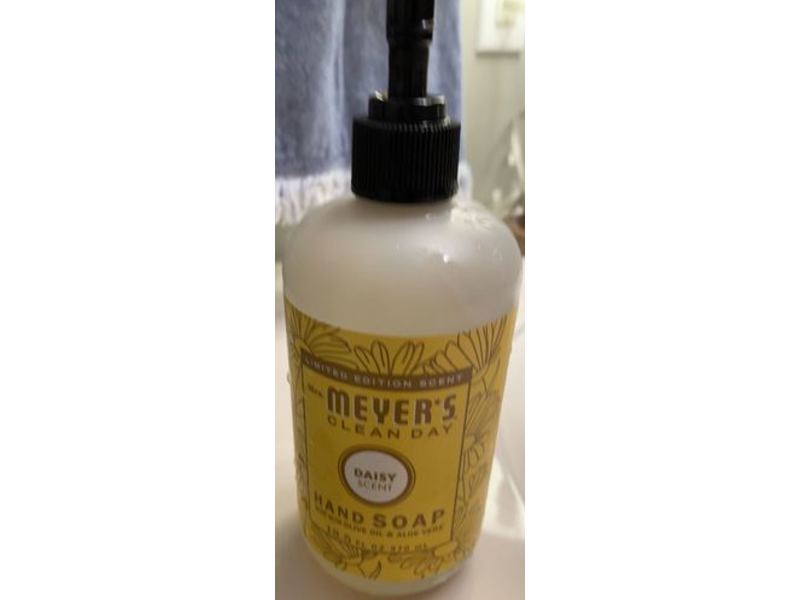 Mrs. Meyer's Clean Day Hand Soap, Daisy Scent, 12.5 fl oz/370 mL