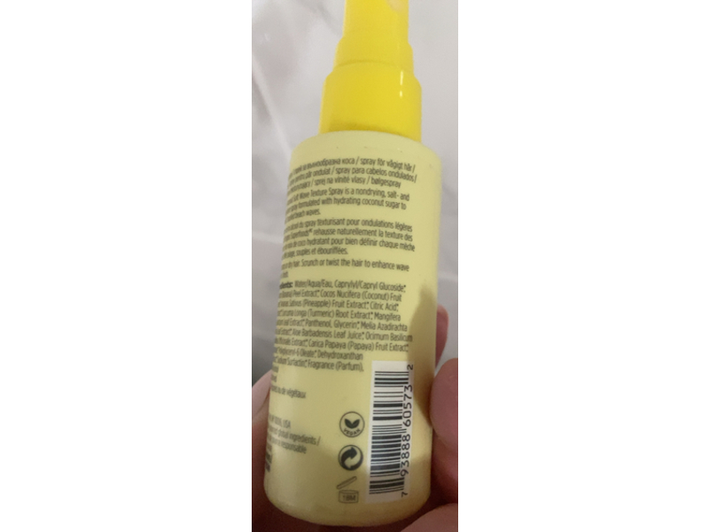 Briogeo Superfoods Soft Wave Texture Spray, Banana + Coconut, 1.75 fl oz/51 mL