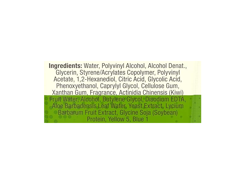 Aveeno Positively Radiant MaxGlow Peel Off Mask, AHSs + Soy + Kiwi, 0.35 oz/10 g