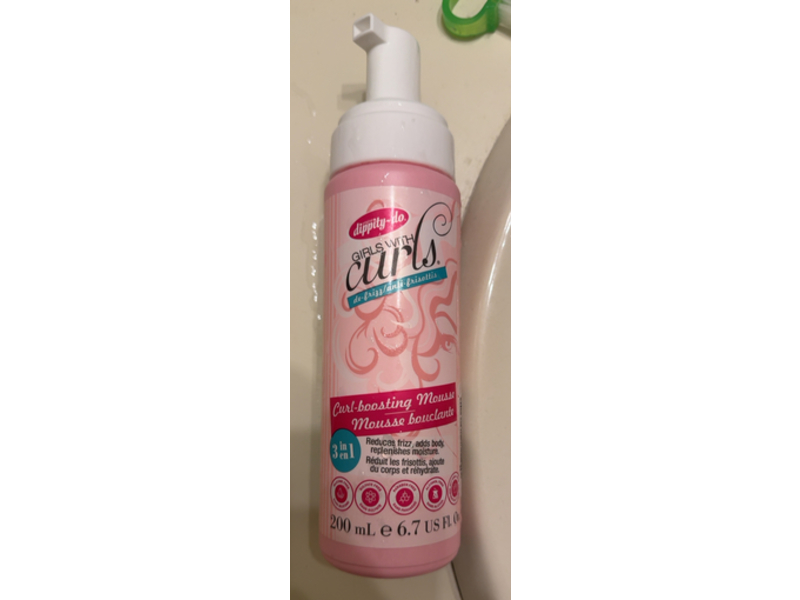 Dippity Do Girls With Curls Boosting Mousse, 6.7 fl oz/200 mL