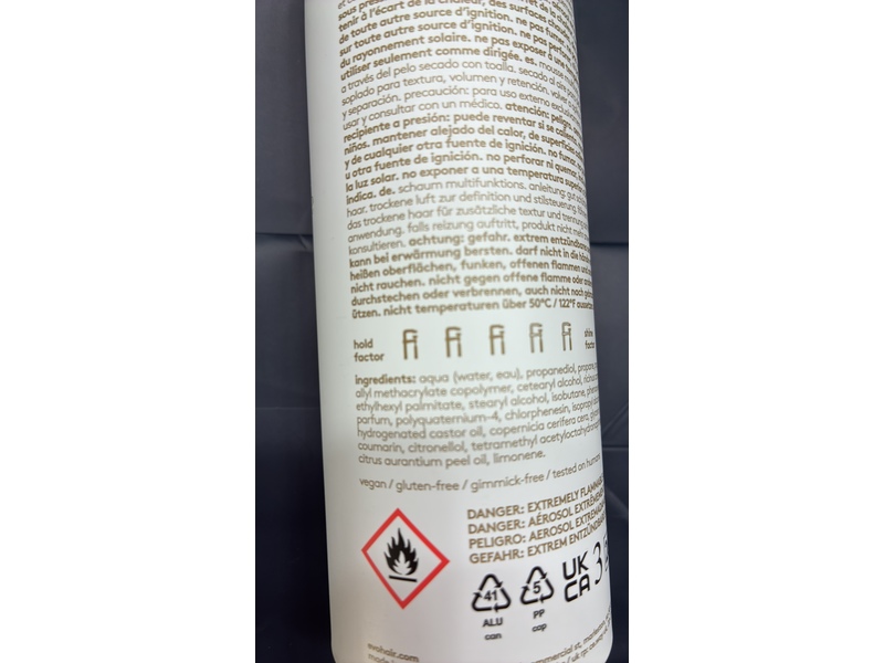 Evo Hair Macgyver Multi-Use Mousse, 6.8 oz/200 mL