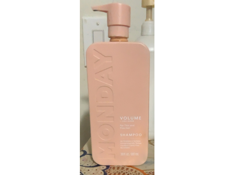 Monday Haircare Volume + Collagen Shampoo, 30 fl oz/887 mL