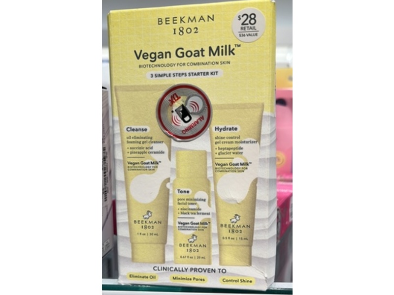 BeekMan 1802 3 Simple Steps Starter Kit, Vegan Goat Milk