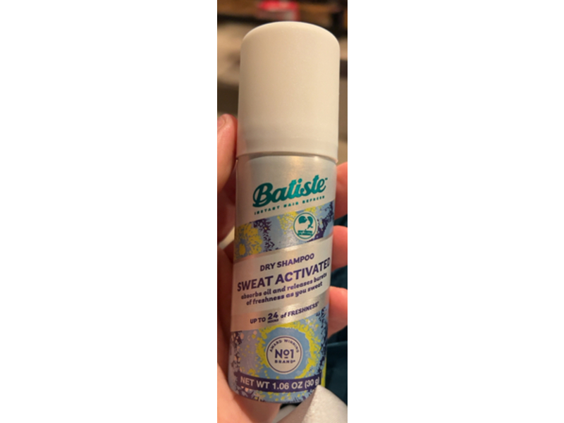 Batiste Dry Shampoo, Sweat Activated, 1.06 oz/30 g