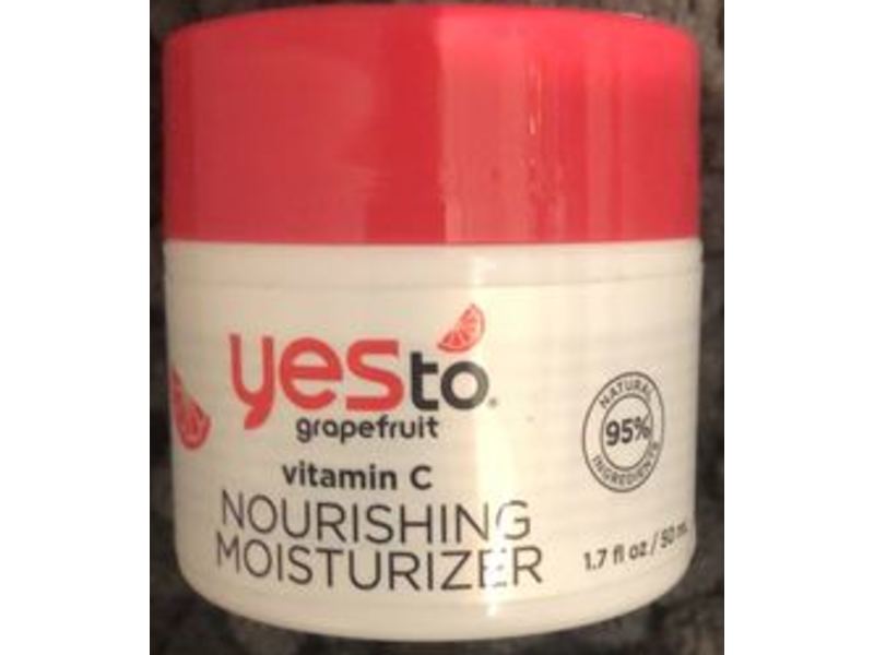 Yes To Grapefruit Nourishing Moisturizer, Vitamin C, Dull & Uneven Skin, 1.7 fl oz/50 mL