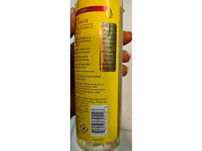 Motions Light Hold Working Spritz for Hair, 12 fl oz/354 mL