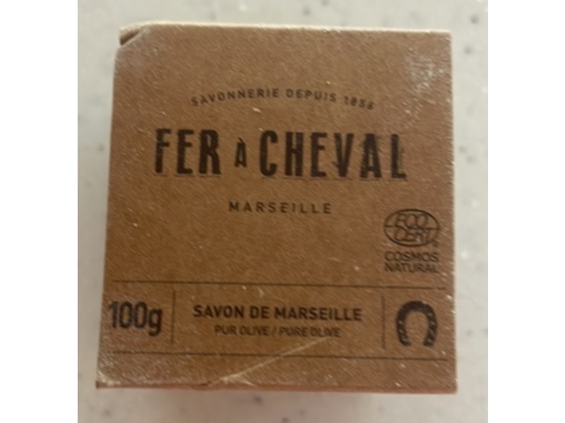 Fer A Cheval Olive Savon De Marseille Soap, 100 g