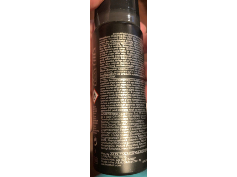 Paul Mitchell Awapuhi Repair Dry Shampoo Foam, Wild Ginger, 2 oz/70 mL