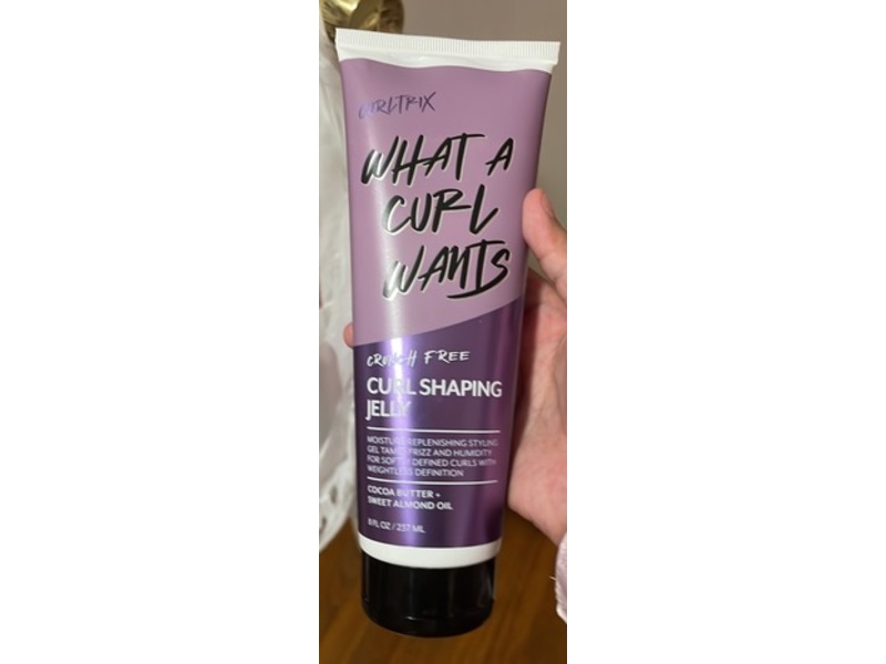 Curltrix Curl Sharping Jelly Styling Gel, 8 fl oz/237 mL