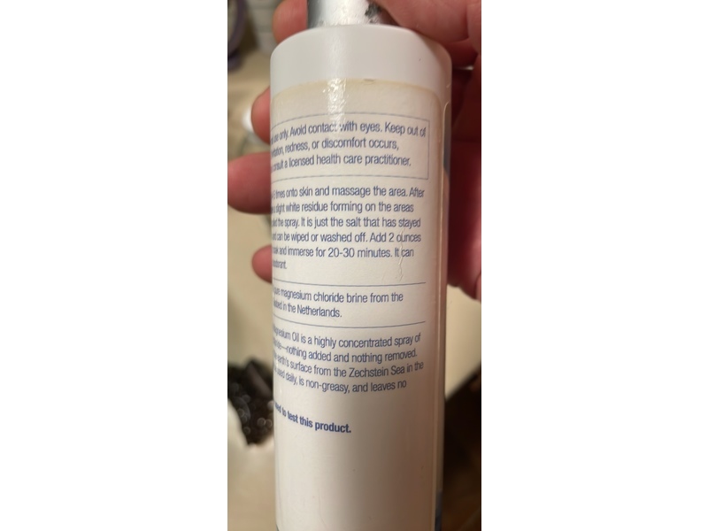 Life-Flo Pure Magnesium Oil, 8 oz/236.6 mL