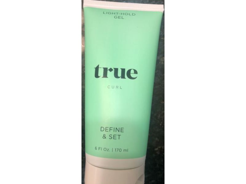 True Curl Light Hold Gel, Define & Set, 6 fl oz/170 mL