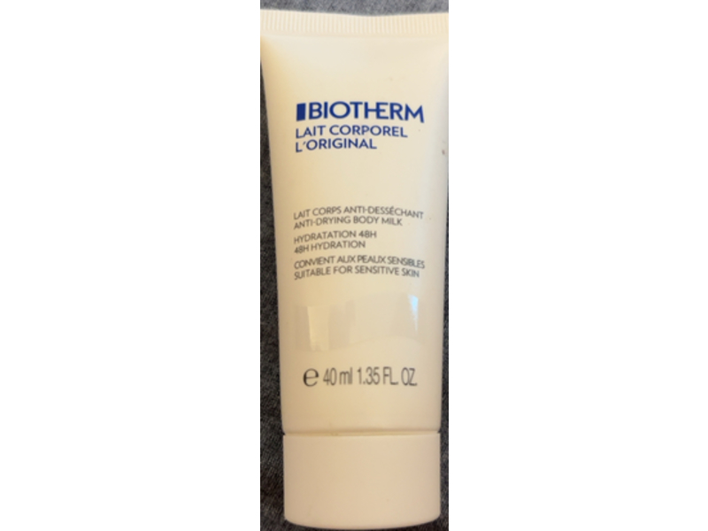 Biotherm Lait Corporel Anti-Drying Body Milk, 1.35 fl oz/40 mL