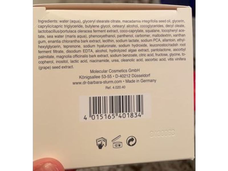 Dr. Barbara Sturm Darker Skin Tones Face Cream, 1.69 fl oz/50 mL