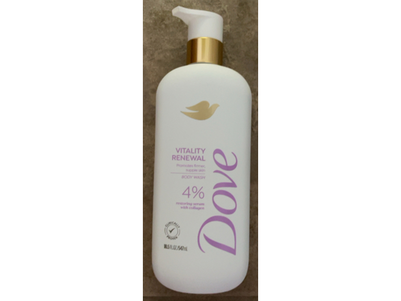 Dove Body Wash, Vitality Renewal, 18.5 fl oz/547 mL
