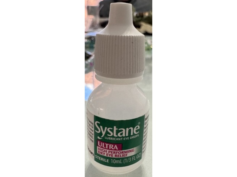 Systane Ultra High Performing Dry Eye Relief Eye Drops, 0.33 fl oz/10 mL, Pack Of 2