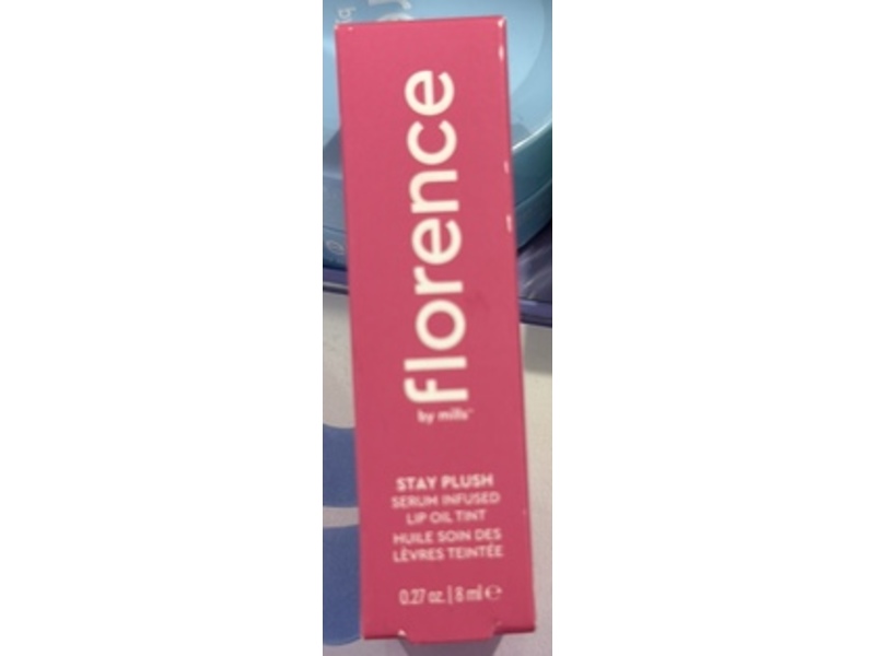 Florence Stay Plush Lip Oil Tint, Tutti frutti, 0.27 oz/18 mL