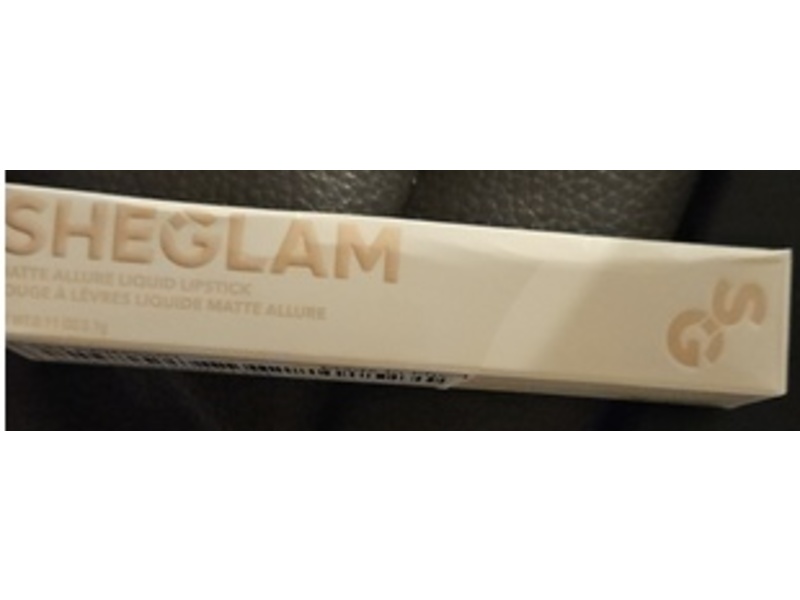 SheGlam Matte Allure Liquid Lipstick, Crimson, 0.11 oz/3.1 g