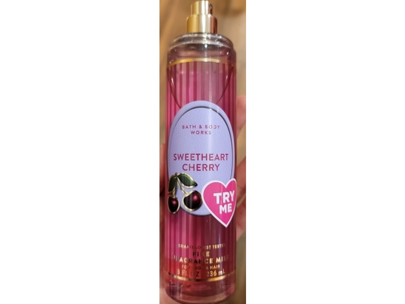 Bath & Body Works Fine Fragrance Mist, Sweetheart Cherry, 8 fl oz/236 mL